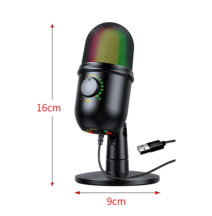 Microfone Condensador USB