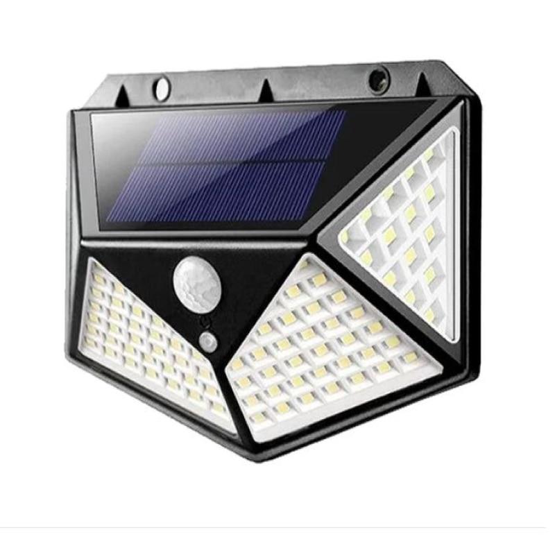 Refletor LED Solar Sustentável com Sensor de Movimento