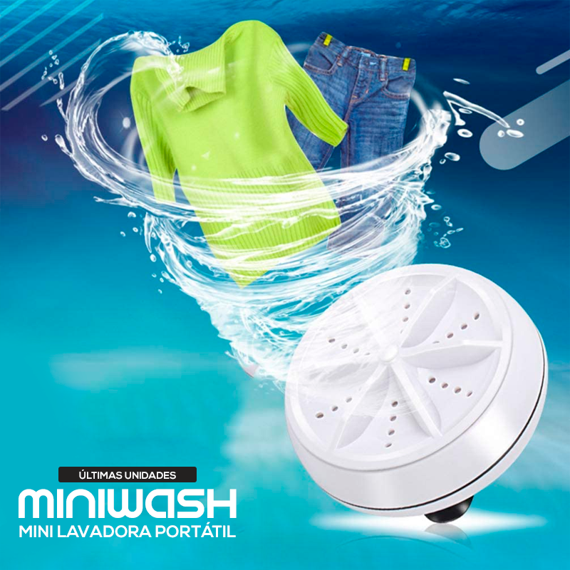 Maquina de Lavar Roupas e Louças Portátil | MiniWash